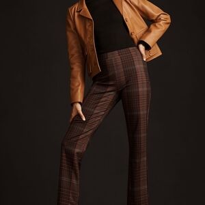 Sanctuary Brown Plaid Trousers